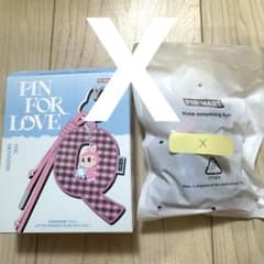ラブブ　PIN FOR LOVE アルファベットペンダント Xのサムネイル