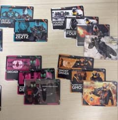 仮面ライダー スクラッチカードダス vol.2 まとめ売りのサムネイル