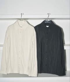 TODAYFUL Sidetuck Silky Shirts BLACKのサムネイル
