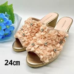 極美品】ANTEPRIMA アンテプリマ ミュール サンダル 花モチーフ - メルカリ