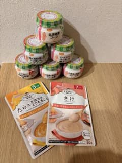 キユーピー6個　和光堂2個　ベビーフード離乳食のサムネイル