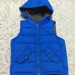 babyGAP フード付ベスト 100のサムネイル