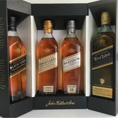 ジョニーウォーカーコレクション【200ml ４本セット】のサムネイル