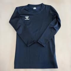 hummel ヒュンメル インナーシャツ 150cm ネイビーのサムネイル