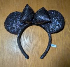 東京ディズニーリゾート スパンコール カチューシャ ブラックのサムネイル