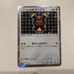 ポンチョを着たイーブイ（ブラッキー） PROMO SM-Pプロモカード - メルカリ