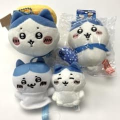 ちいかわ ハチワレ ぬいぐるみ マスコット 4種セットのサムネイル
