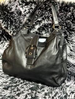 美品 COACH コーチ ソーホー ラージ ホーボー トートバッグ マディソン