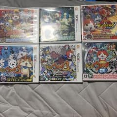 d*y様 ニンテンドー3DS 妖怪ウォッチ ソフト 6本セット まとめ売り