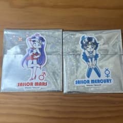 セーラームーン ストアオリジナル ステッカー ミニキャラ マーズ マーキュリーのサムネイル