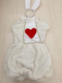 ハロウィン仮装 女の子うさぎ 140のサムネイル