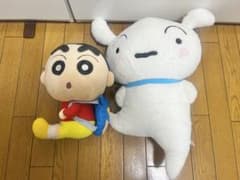 미품 크레용 신짱 봉제인형 2점 세트 이치 반 복권