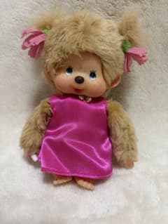 モンチッチ ぬいぐるみ ピンクドレスのサムネイル