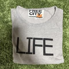 FREE CITY LIFEトレーナー サイズ4 グレー - メルカリ