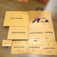 ルイヴィトン 空箱 ショッパー 紙袋 LOUIS VUITTON まとめ売り - メルカリ