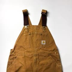 Carhartt オーバーオール ブラウン W40 L28 サロペット - メルカリ