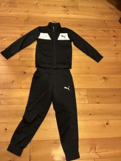 PUMA ジャージセット 黒/白 128のサムネイル