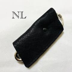 NL 닐 앙드레 Andre 키 홀더 블랙 실버 가죽