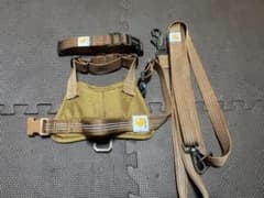 Carhartt 犬用ハーネス 首輪 リード セットのサムネイル