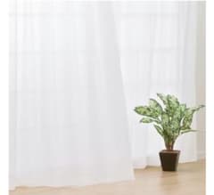 ニトリ レースカーテン(RL-002) 幅100X丈176cm×2のサムネイル