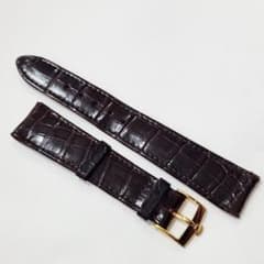 V㊳ロレックス 純正クロコベルト ＋ YGF尾錠 ブラウン - メルカリ