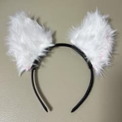 ネコ耳カチューシャ フェイクファーのサムネイル