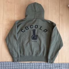 COCOLO BLAND パーカー オリーブグリーン Size M