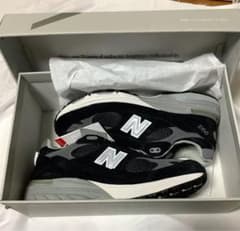 新品、未使用　New Balance MR993 ブラック　USAのサムネイル
