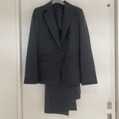 グレー パンツスーツ セットアップ 9号のサムネイル