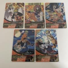 超美品‼️ 映画5種類セット NARUTO カード うずまきナルト 5枚セット