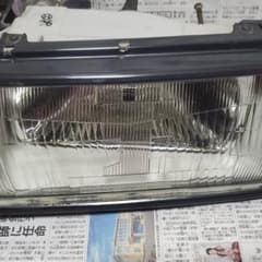 美品AE86レビン(後期)左ヘッドライト！！予備！などに！のサムネイル