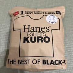 Hanes LS T-SHIRTS KUROのサムネイル