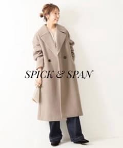 SPICK & SPAN スピックアンドスパン ビッグカラーチェスターコート 