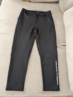 Cuarto United レディース ゴルフパンツ ブラックのサムネイル