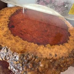 最高高級 新品 天然 花梨 一枚板 座卓 瘤杢 - メルカリ