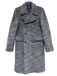 A.P.C. ダブルブレスト チェスターコート Sサイズ グレー系 - メルカリ