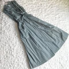 【美品✨】シビラ ノースリーブ カシュクールワンピース チェック ウェストリボン 美品✨】シビラ ノースリーブ カシュクールワンピース チェック