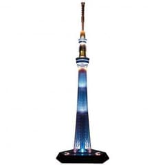 【未開封品】東京スカイツリー模型１／２０００（３色点灯、単４電池３本使用）のサムネイル