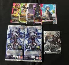 ガンダムカードゲーム Freedom Ascension 2パック　オマケ付きのサムネイル