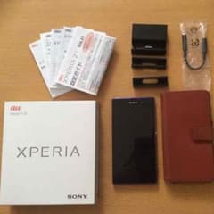 美品‼️白ロム Xperia z1 SOL23 パープル 送料無料のサムネイル