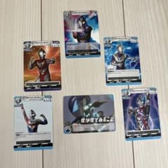 ウルトラマン コレクションカード 6枚セットのサムネイル