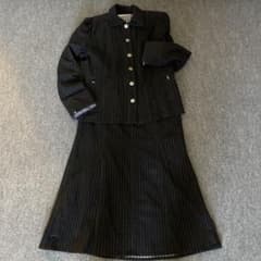 T・G L E AFのストライプ柄 セットアップ ジャケット スカートのサムネイル
