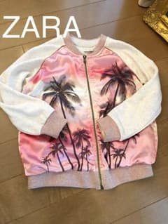 ZARA スカジャン風 ブルゾン 120のサムネイル