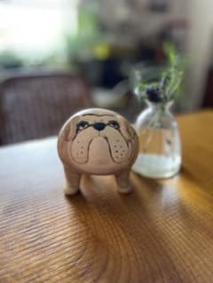 お値下げします！リサラーソン　ブルドッグのサムネイル
