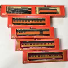 リバロッシ HOゲージ ミルウォーキー鉄道 SL客車セット rivarossi