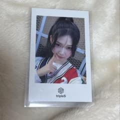 tripleS マユ MYMUSICTASTE ペンササイン入りポラロイド tripleS マユ MAKESTAR ペンササイン入りポラロイド tripleS マユ