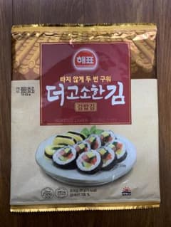 キンパ用のり　韓国海苔巻きのり 20gのサムネイル
