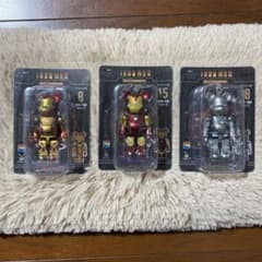 BE@RBRICK アイアンマン 3種セット ベアブリック賞 - メルカリ