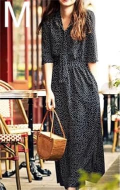 Demi-Luxe BEAMS / 洗えるダブルシャーリング ドット ワンピースのサムネイル