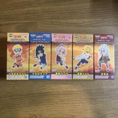 NARUTO ワールドコレクタブルフィギュア 5種セットのサムネイル